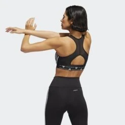 Adidas Powerreact Training Medium-Support 3-Stripes Beha -Adidas Winkel adidas powerreact training medium support 3 stripes beha 3