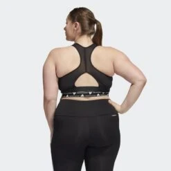 Adidas Powerreact Training Medium-Support 3-Stripes Beha (Grote Maat) -Adidas Winkel adidas powerreact training medium support 3 stripes beha grote maat 3