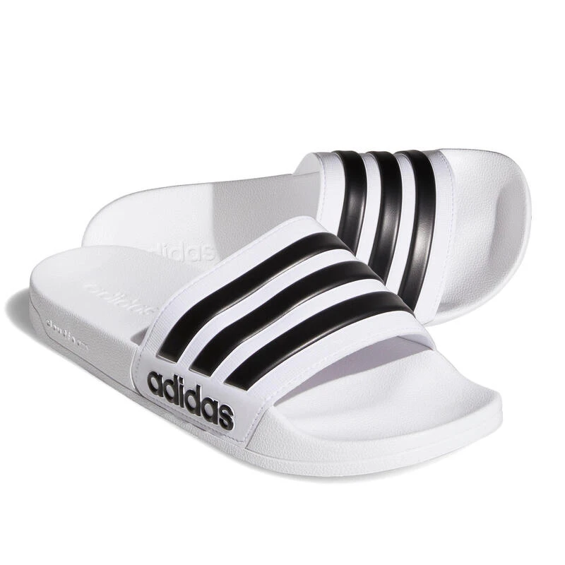 ADIDAS Badslippers Voor Zwembad Adilette Shower Wit 3 ADIDAS Badslippers Voor Zwembad Adilette Shower Wit
