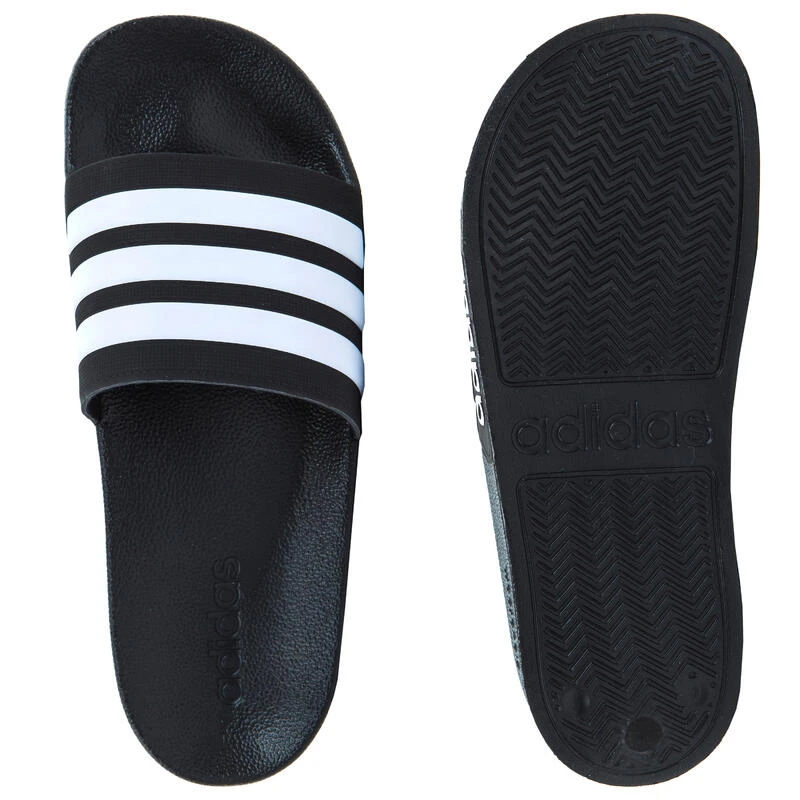 ADIDAS Badslippers Voor Zwembad Adilette Shower Zwart 4 ADIDAS Badslippers Voor Zwembad Adilette Shower Zwart - Afbeelding 2