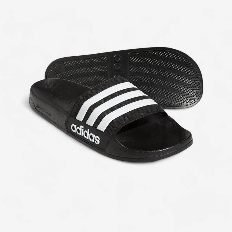 ADIDAS Badslippers Voor Zwembad Adilette Shower Zwart 3 ADIDAS Badslippers Voor Zwembad Adilette Shower Zwart