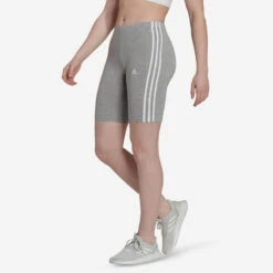 ADIDAS Bikershort Voor Fitness Dames Essentials Grijs