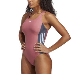 Dames Zwempak Uit 1 Stuk Adidas 3-Stripes Colorblock -Adidas Winkel dames zwempak uit 1 stuk adidas 3 stripes colorblock 3