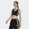 ADIDAS Essentials 3-Stripes Croptop Met Uitneembare Cups