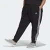 ADIDAS Essentials 3-Stripes Fleece Broek (Grote Maat)