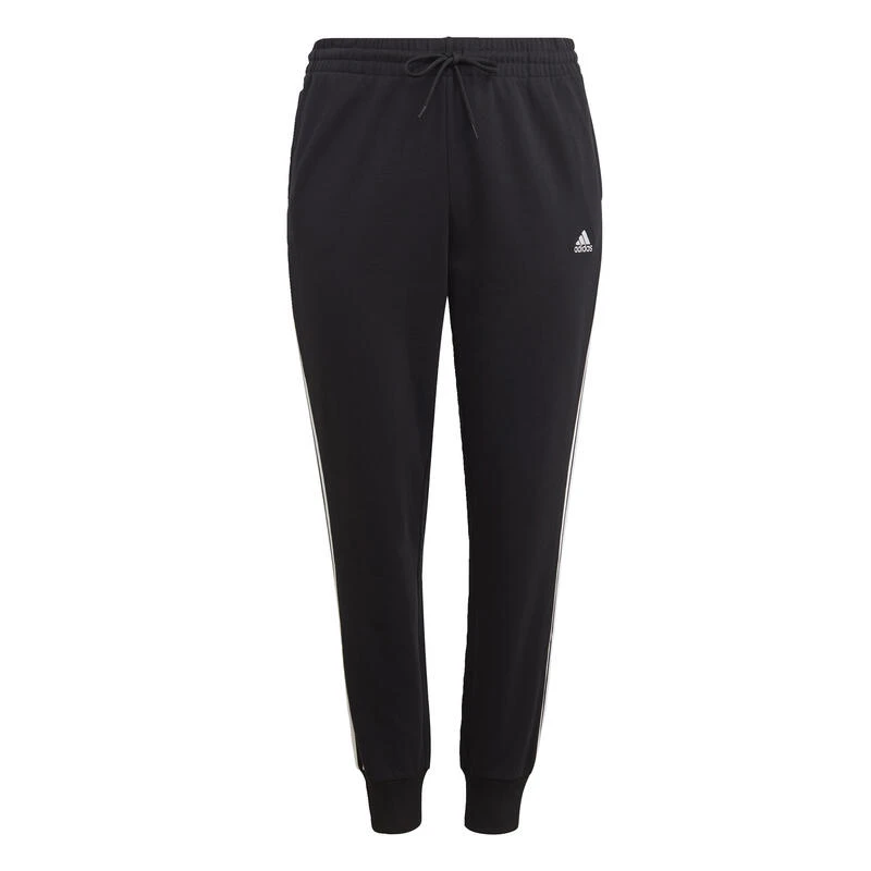 ADIDAS Essentials 3-Stripes French Terry Cuffed Broek (Grote Maat) 4 ADIDAS Essentials 3-Stripes French Terry Cuffed Broek (Grote Maat) - Afbeelding 2