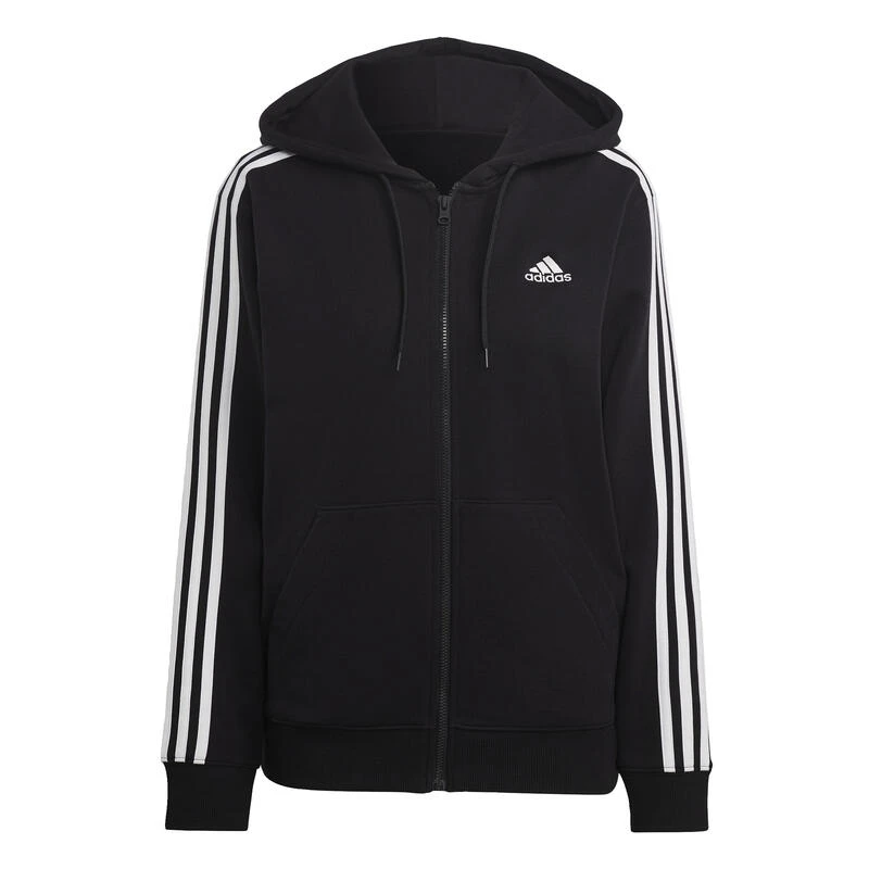 ADIDAS Essentials 3-Stripes French Terry Regular Ritshoodie 4 ADIDAS Essentials 3-Stripes French Terry Regular Ritshoodie - Afbeelding 2