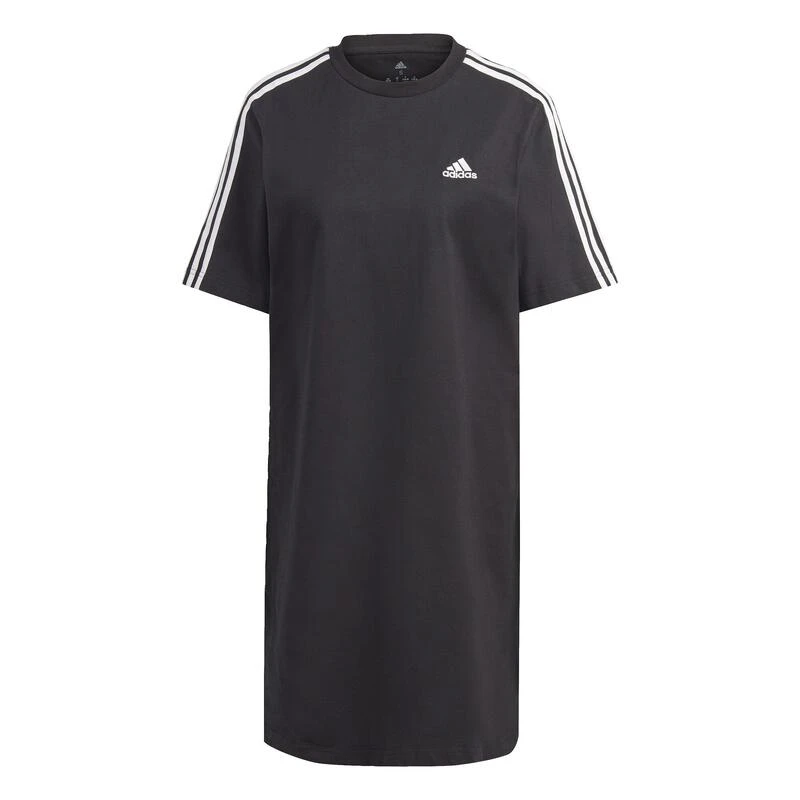 ADIDAS Essentials 3-Stripes Single Jersey Boyfriend T-shirtjurk 4 ADIDAS Essentials 3-Stripes Single Jersey Boyfriend T-shirtjurk - Afbeelding 2