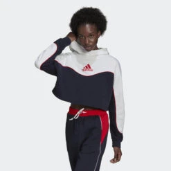 ADIDAS Essentials Colorblock 3-Stripes Hoodie