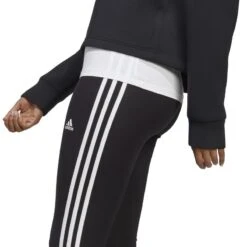 ADIDAS Fitness Legging Met Hoge Taille Voor Dames 3S Zwart En Wit 10 ADIDAS Fitness Legging Met Hoge Taille Voor Dames 3S Zwart En Wit -Adidas Winkel fitness legging met hoge taille voor dames 3s zwart en wit 3