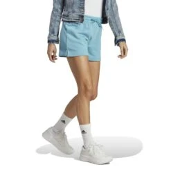 ADIDAS Fitness Short Dames Blauw -Adidas Winkel fitness short dames blauw 3