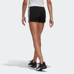 ADIDAS Fitness Short Voor Dames Zwart -Adidas Winkel fitness short voor dames zwart 2