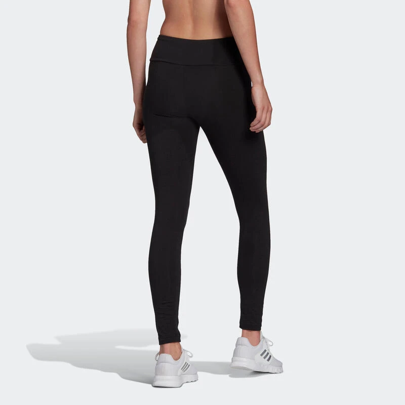 ADIDAS Fitnesslegging Linear Zwart 5 ADIDAS Fitnesslegging Linear Zwart - Afbeelding 3
