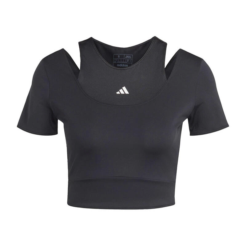 ADIDAS HIIT AEROREADY Crop Training T-shirt 3 ADIDAS HIIT AEROREADY Crop Training T-shirt - Afbeelding 2