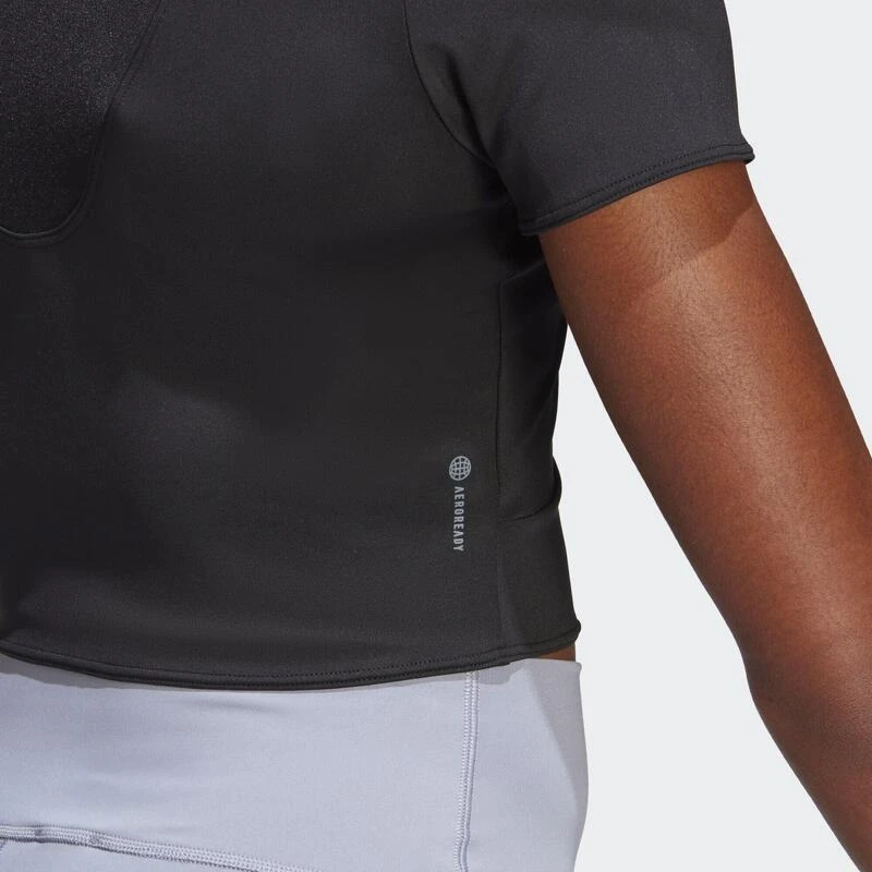ADIDAS HIIT AEROREADY Crop Training T-shirt 6 ADIDAS HIIT AEROREADY Crop Training T-shirt - Afbeelding 5