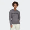ADIDAS Hoodie Voor Fitness En Soft Training Dames Grijs -Adidas Winkel hoodie voor fitness en soft training dames grijs