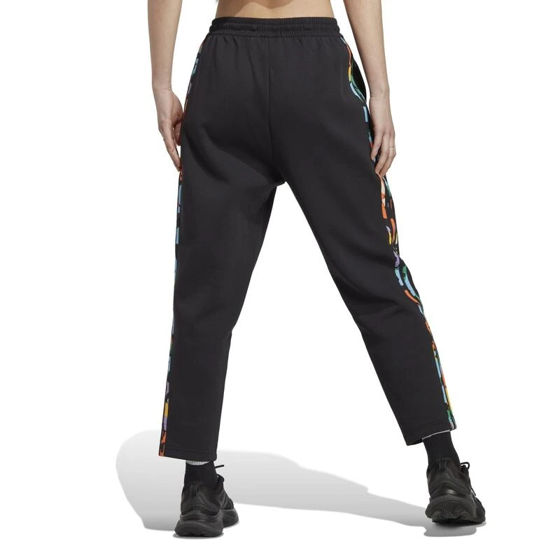ADIDAS Joggingbroek Voor Fitness Dames Bloemenprint Zwart 5 ADIDAS Joggingbroek Voor Fitness Dames Bloemenprint Zwart - Afbeelding 3