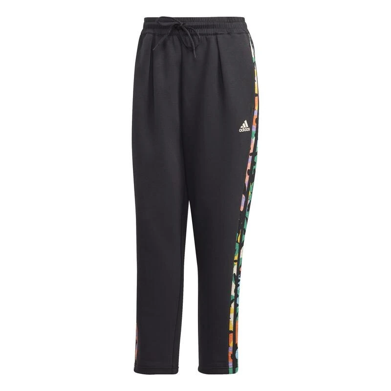 ADIDAS Joggingbroek Voor Fitness Dames Bloemenprint Zwart 7 ADIDAS Joggingbroek Voor Fitness Dames Bloemenprint Zwart - Afbeelding 5
