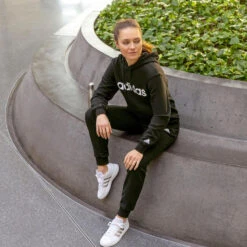 ADIDAS Joggingbroek Voor Fitness Dames Zwart -Adidas Winkel joggingbroek voor fitness dames zwart 9