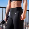 ADIDAS Legging Hitt Cardiofitness Dames Zwart
