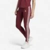 ADIDAS LEGGING VOOR FITNESS EN SOFT TRAINING DAMES ROOD