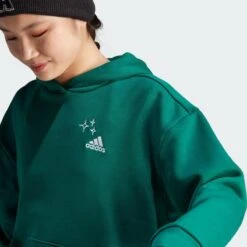 ADIDAS Scribble Embroidery Fleece Hoodie -Adidas Winkel scribble embroidery fleece hoodie 3