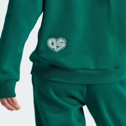 ADIDAS Scribble Embroidery Fleece Hoodie -Adidas Winkel scribble embroidery fleece hoodie 4