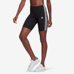 ADIDAS SHORT VOOR FITNESS EN SOFT TRAINING DAMES ZWART