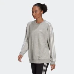 ADIDAS Sweater Voor Fitness En Soft Training Dames Grijs 17 ADIDAS Sweater Voor Fitness En Soft Training Dames Grijs -Adidas Winkel sweater voor fitness en soft training dames grijs 4