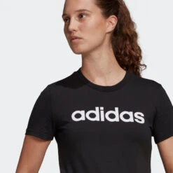 ADIDAS T-SHIRT VOOR FITNESS EN SOFT TRAINING DAMES ZWART -Adidas Winkel t shirt voor fitness en soft training dames zwart 3