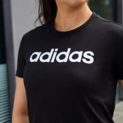 ADIDAS T-SHIRT VOOR FITNESS EN SOFT TRAINING DAMES ZWART -Adidas Winkel t shirt voor fitness en soft training dames zwart 8