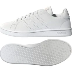 ADIDAS Tennisschoenen Voor Dames Advantage Base Wit Roze -Adidas Winkel tennisschoenen voor dames advantage base wit roze 2