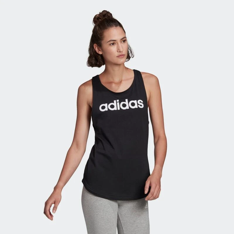 ADIDAS TOP VOOR FITNESS EN SOFT TRAINING DAMES ZWART 7 ADIDAS TOP VOOR FITNESS EN SOFT TRAINING DAMES ZWART - Afbeelding 5