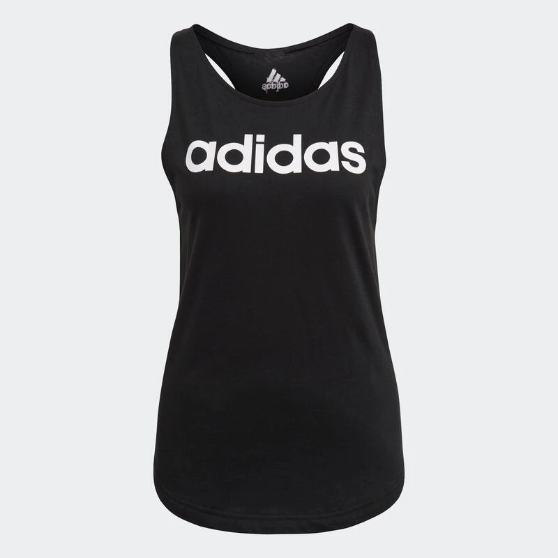 ADIDAS TOP VOOR FITNESS EN SOFT TRAINING DAMES ZWART 8 ADIDAS TOP VOOR FITNESS EN SOFT TRAINING DAMES ZWART - Afbeelding 6