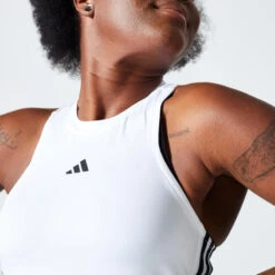 ADIDAS Topje Voor Cardiofitness Dames Wit -Adidas Winkel topje voor cardiofitness dames wit 3