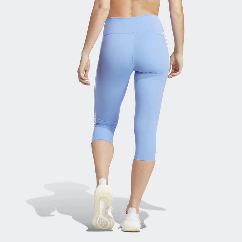 ADIDAS Train Essentials 3-Stripes High-Waisted 3/4 Legging 5 ADIDAS Train Essentials 3-Stripes High-Waisted 3/4 Legging - Afbeelding 3