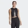 ADIDAS Train Essentials Train Cotton 3-Stripes Crop Tanktop 2 ADIDAS Train Essentials Train Cotton 3-Stripes Crop Tanktop -Adidas Winkel train essentials train cotton 3 stripes crop tanktop
